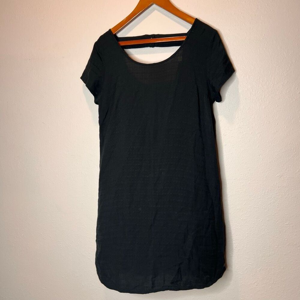 Roxy minimalist beach wear dress, soft, embroidered on back